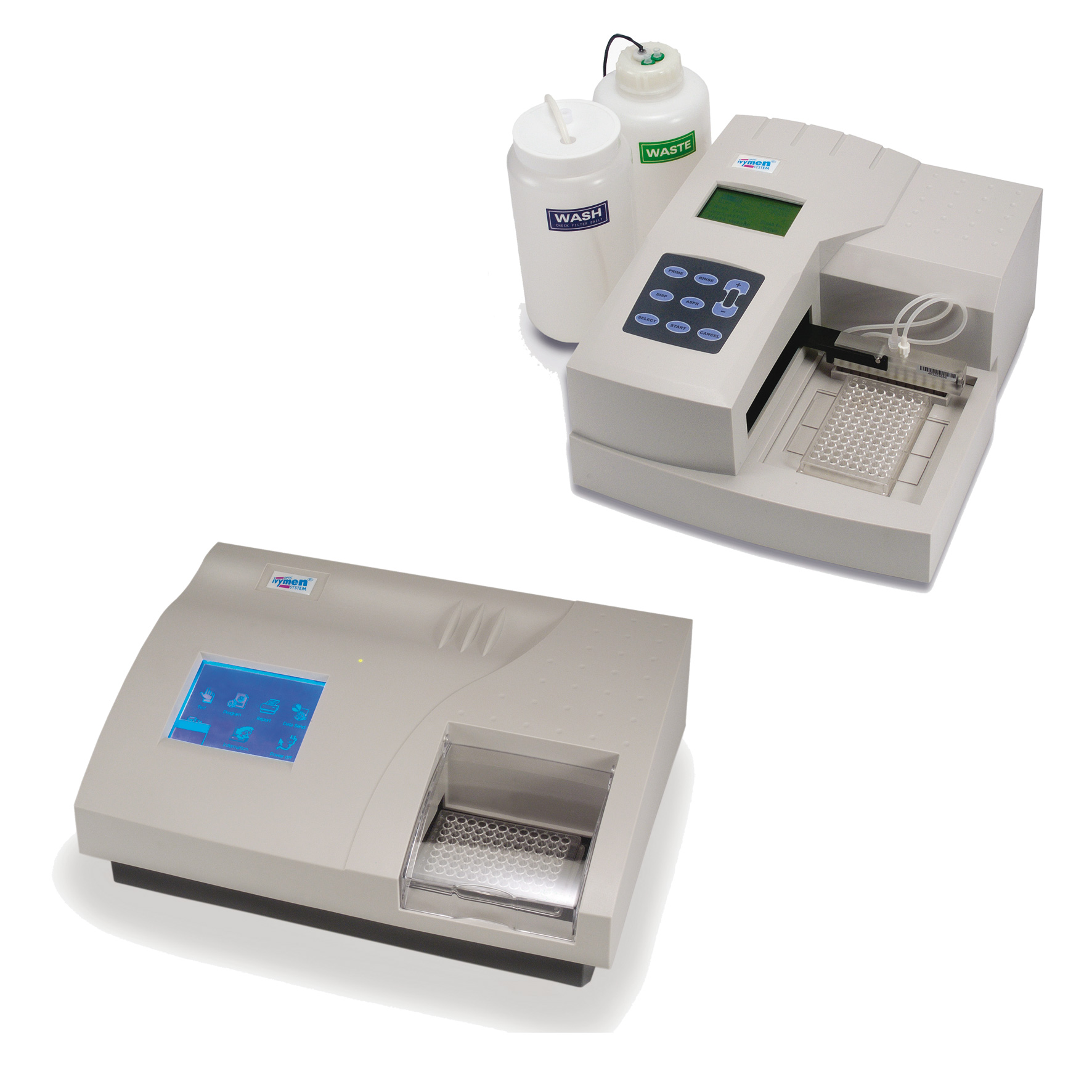 Microplate reader and microplate washer