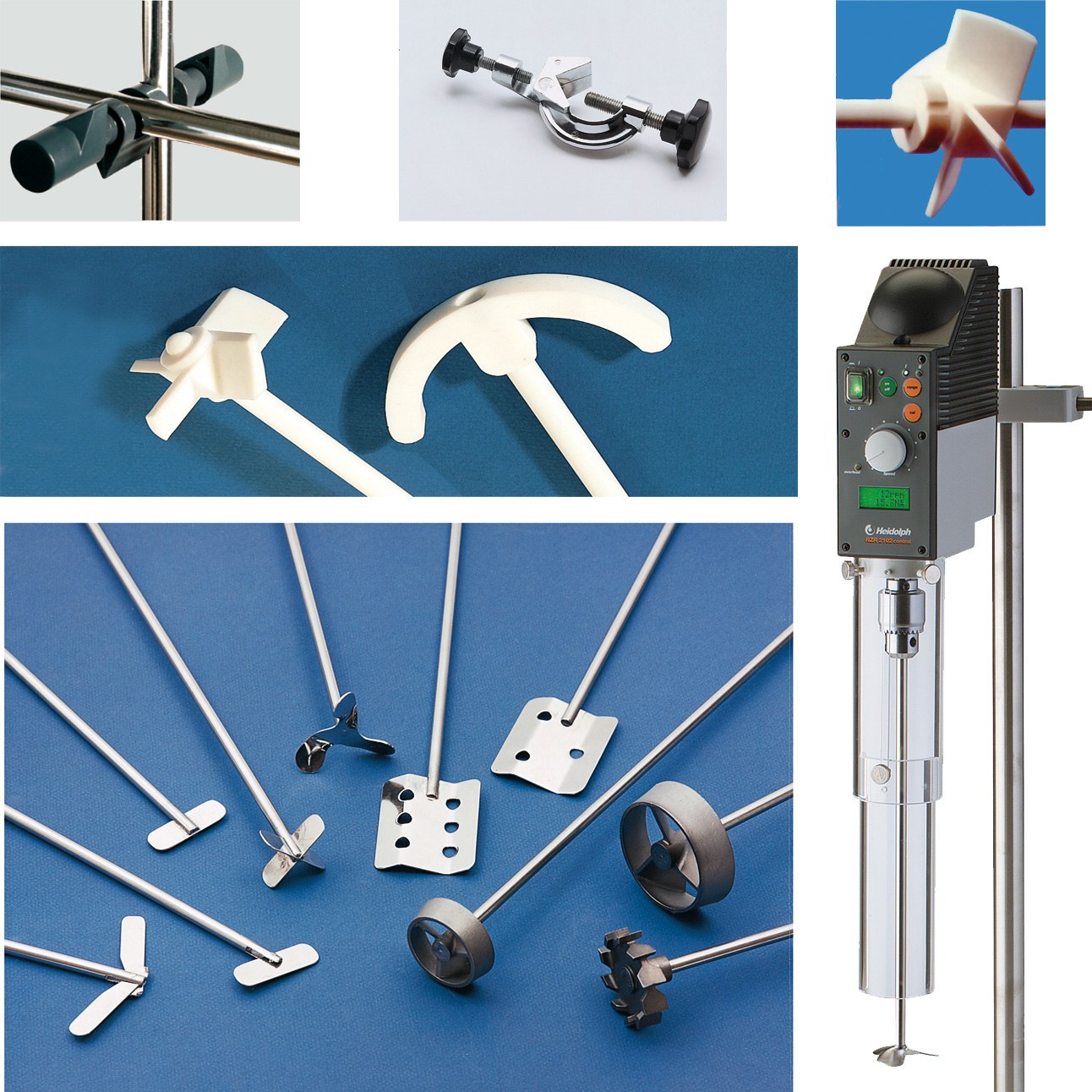 Accessories for Overhead Stirrers