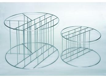 AISI 316 stainless steel wire dividers for autoclave baskets.