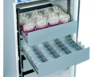 System of 5 drawers for Blood Bank C