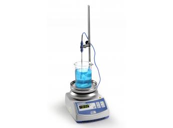 Complete KIT stirrer Agimatic-ED with support rod and temperature sensor PT100. With heating